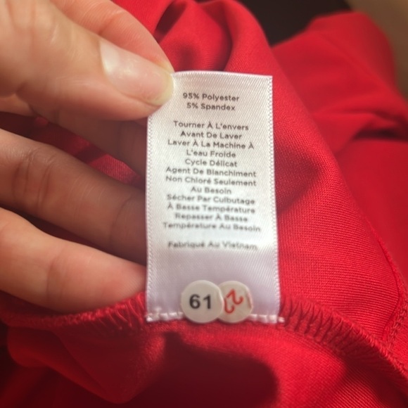 NWT Talbots Faux Wrap Poet Sleeve Crepe
Top Shirt Size: PXL Color: Red - Picture 9 of 9